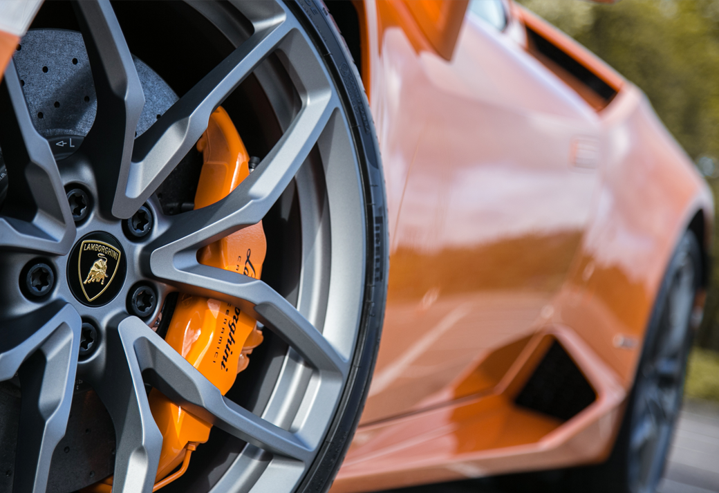 lamborghini spyder front brake