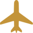 Icon representing AZ Luxe's private jet charter service from London