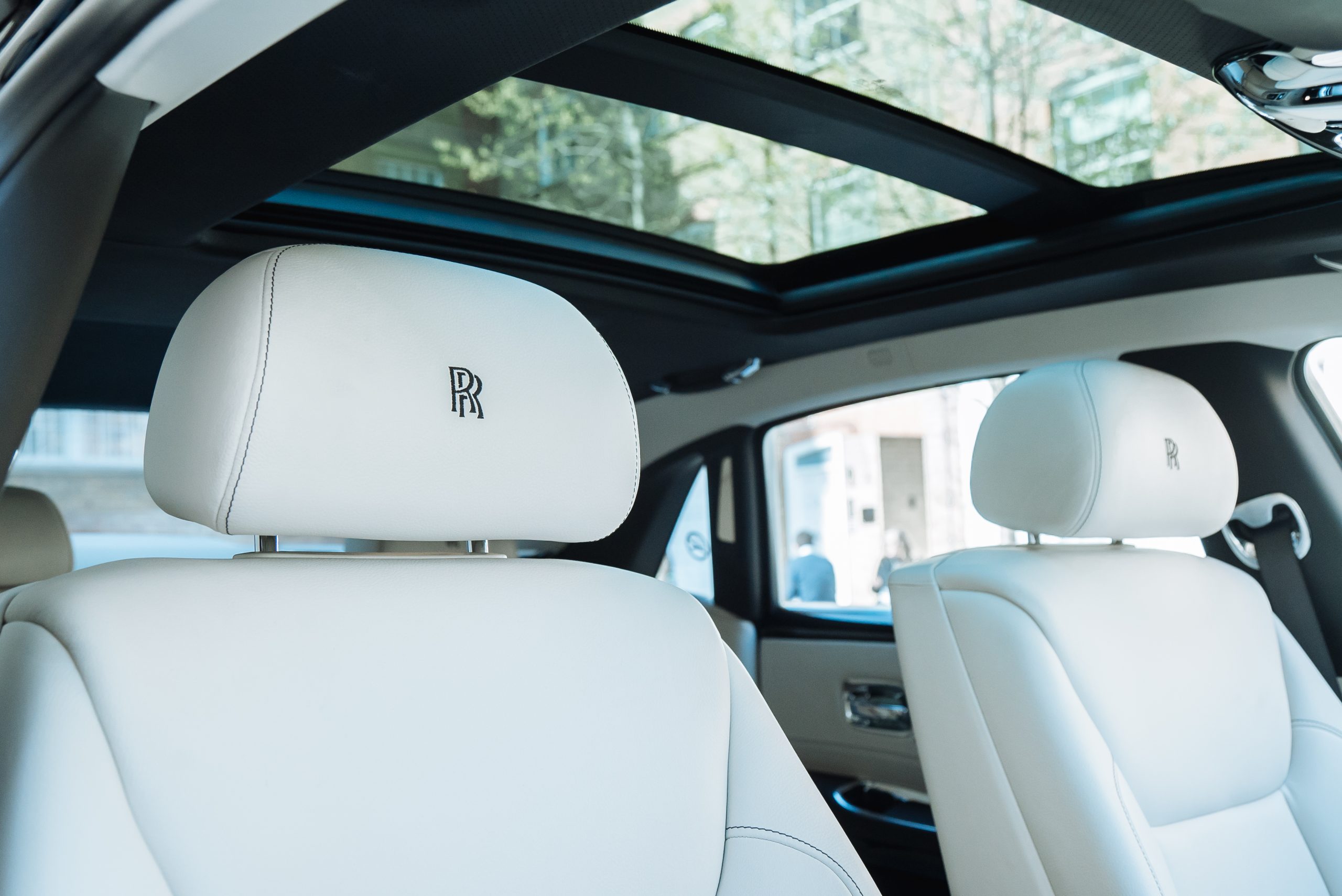 The Rolls Royce Ghost available for hire at London by AZLuxe Luxury Chauffeur Company.